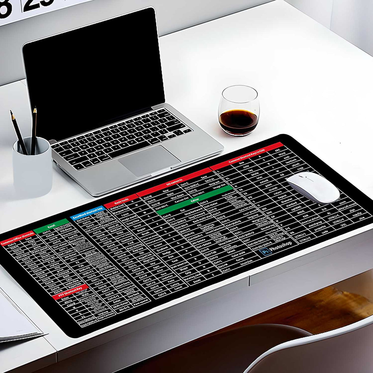 ANTI-SLIP KEYBOARD PAD WITH SHORTCUT KEY PATTERNS | ⏰LIMITED PERIOD OFFER⏰
