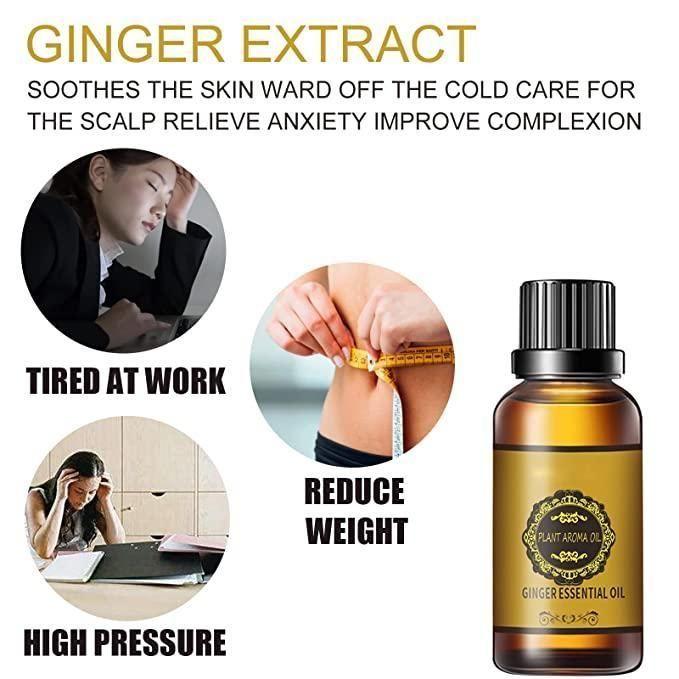 BELLY GINGER DRAINAGE OIL (BUY 1 GET 1 FREE)(PACK OF 2)